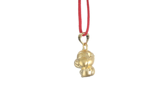 24K 3D Monkey Cartoon Pendant