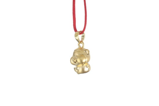 24K 3D Monkey Cartoon Pendant