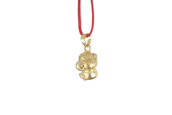 24K 3D Monkey Cartoon Pendant