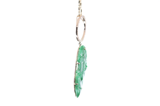 Jadeite Chili Pendant