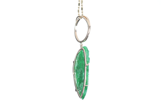 Jadeite Chili Pendant