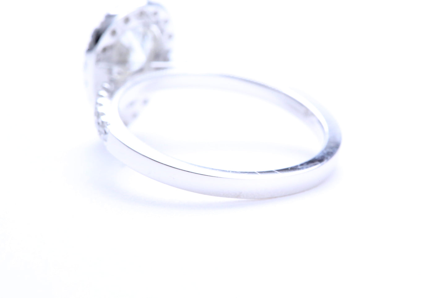 One Carat Pear Shaped Engagement Ring