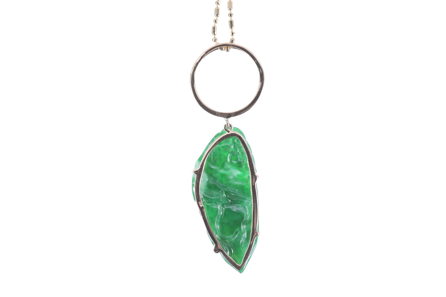 Jadeite Chili Pendant