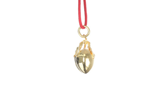 24K Longevity Double Peach Pendant