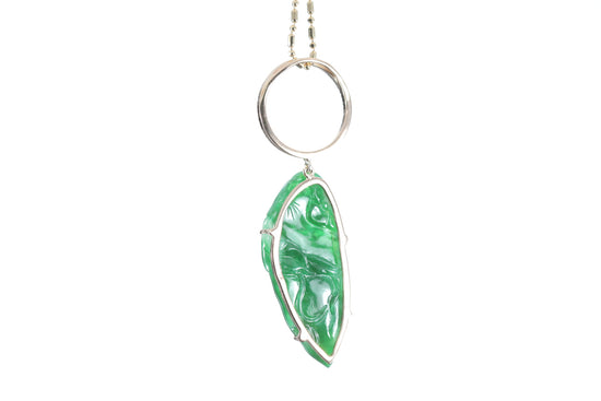 Jadeite Chili Pendant