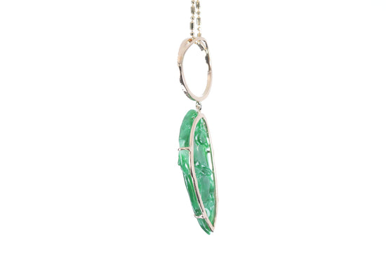 Jadeite Chili Pendant