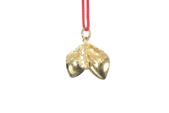 24K Longevity Double Peach Pendant