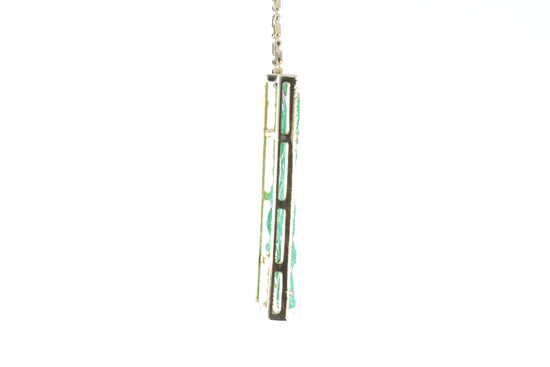 Jadeite Bamboo Pendant