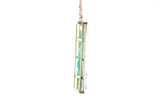 Jadeite Bamboo Pendant