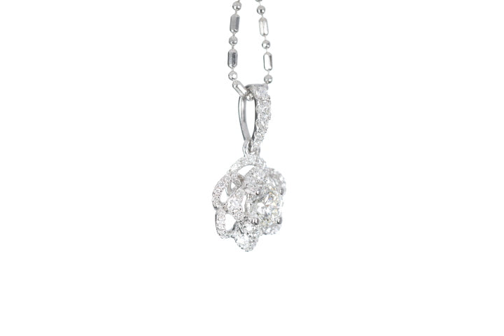 Camilla Flower Diamond Pendant