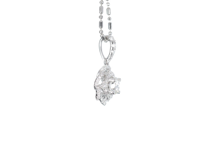 Camilla Flower Diamond Pendant