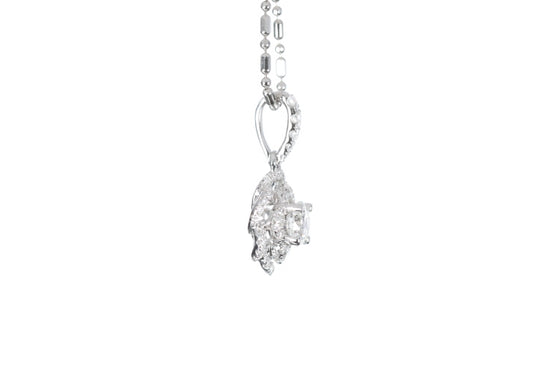 Camilla Flower Diamond Pendant