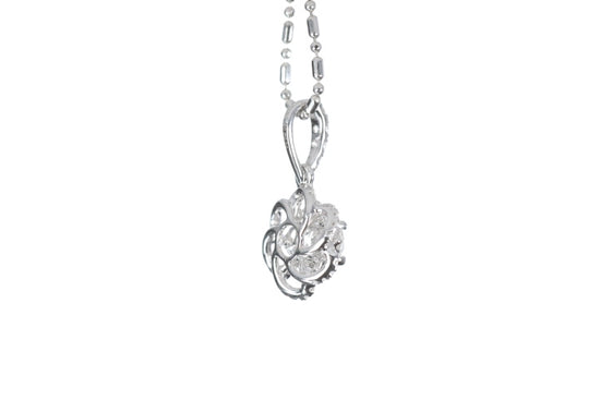 Camilla Flower Diamond Pendant