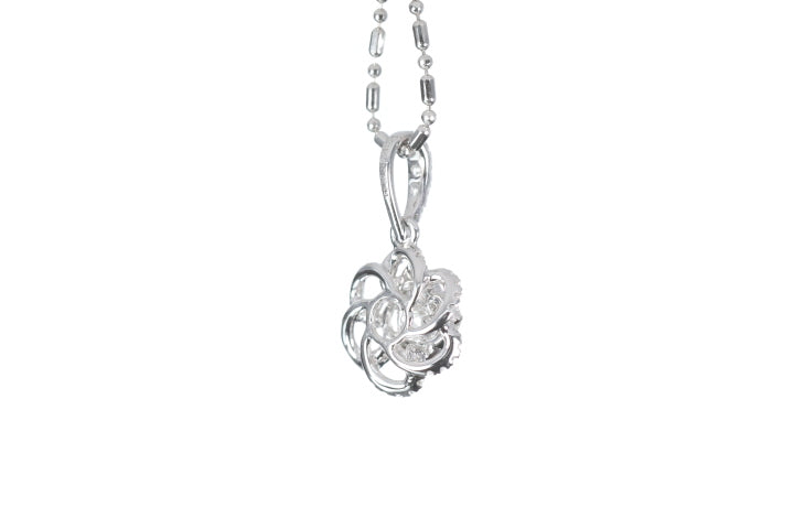 Camilla Flower Diamond Pendant