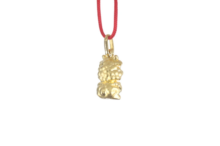 24K 3D Ram Pendant