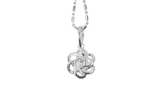 Camilla Flower Diamond Pendant