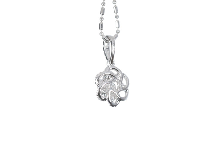 Camilla Flower Diamond Pendant