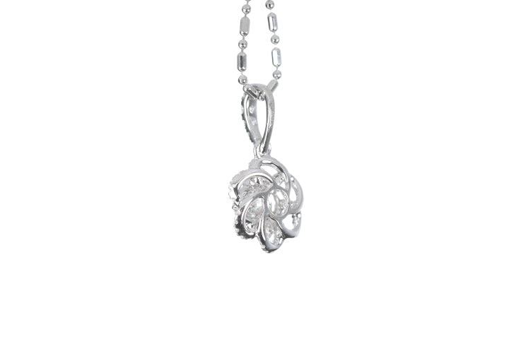 Camilla Flower Diamond Pendant