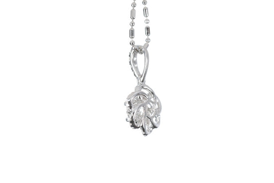 Camilla Flower Diamond Pendant