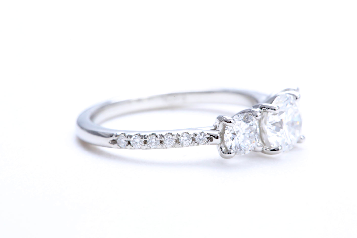 Three Stone Engagement Ring