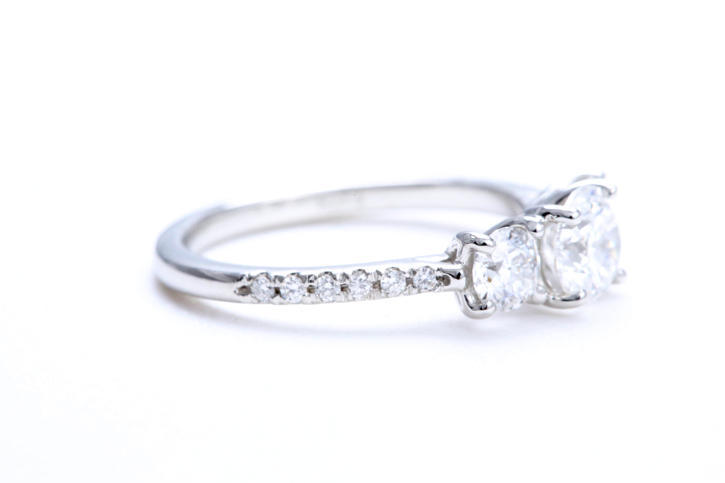 Three Stone Engagement Ring