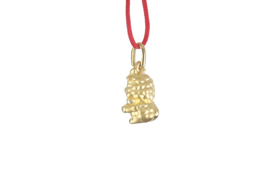 24K 3D Ram Pendant