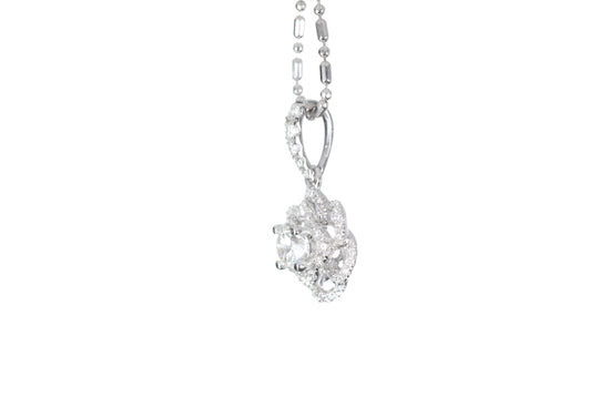 Camilla Flower Diamond Pendant