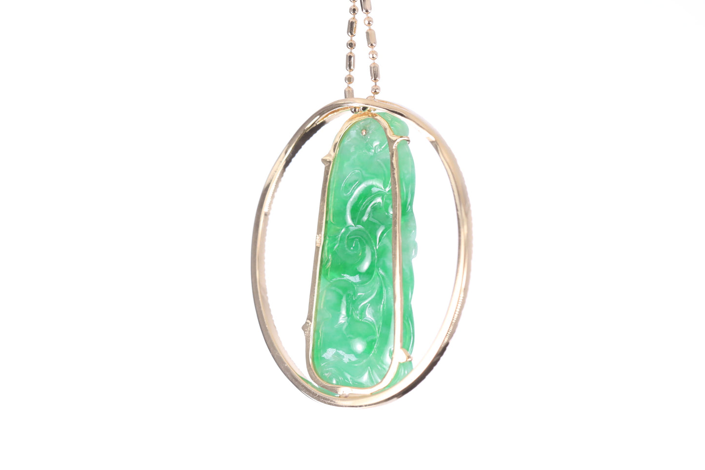 Jadeite Gourd Pendant