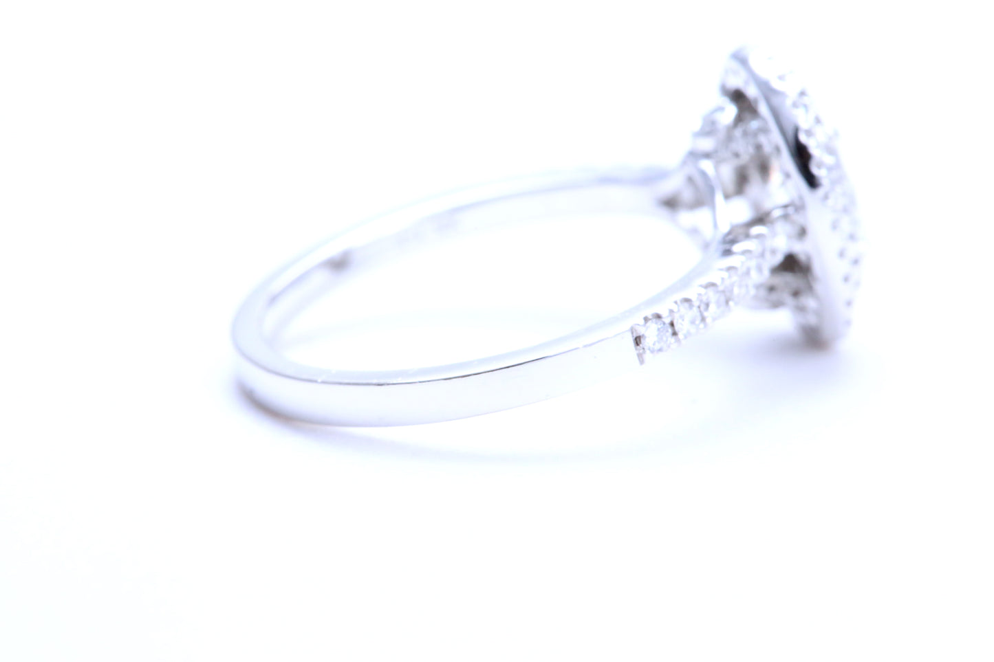 3/4 Carat Oval Shaped Engagement Ring