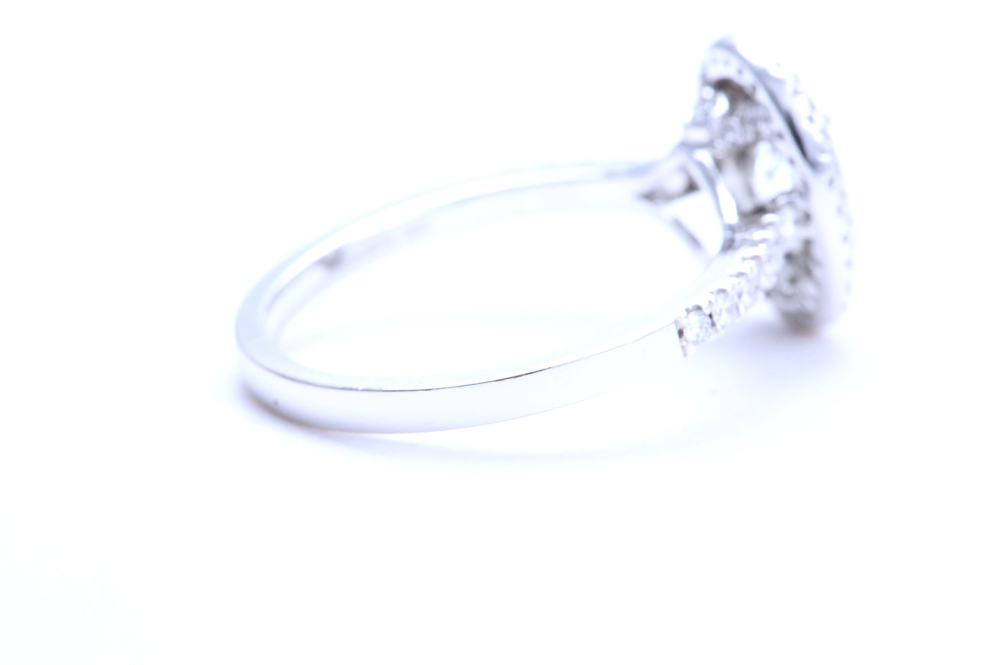 3/4 Carat Oval Shaped Engagement Ring