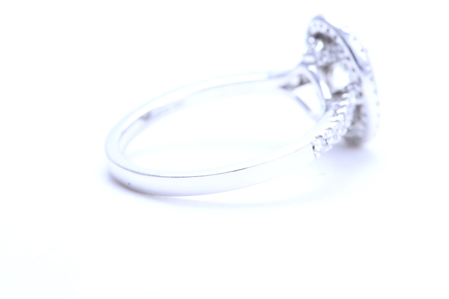 3/4 Carat Oval Shaped Engagement Ring