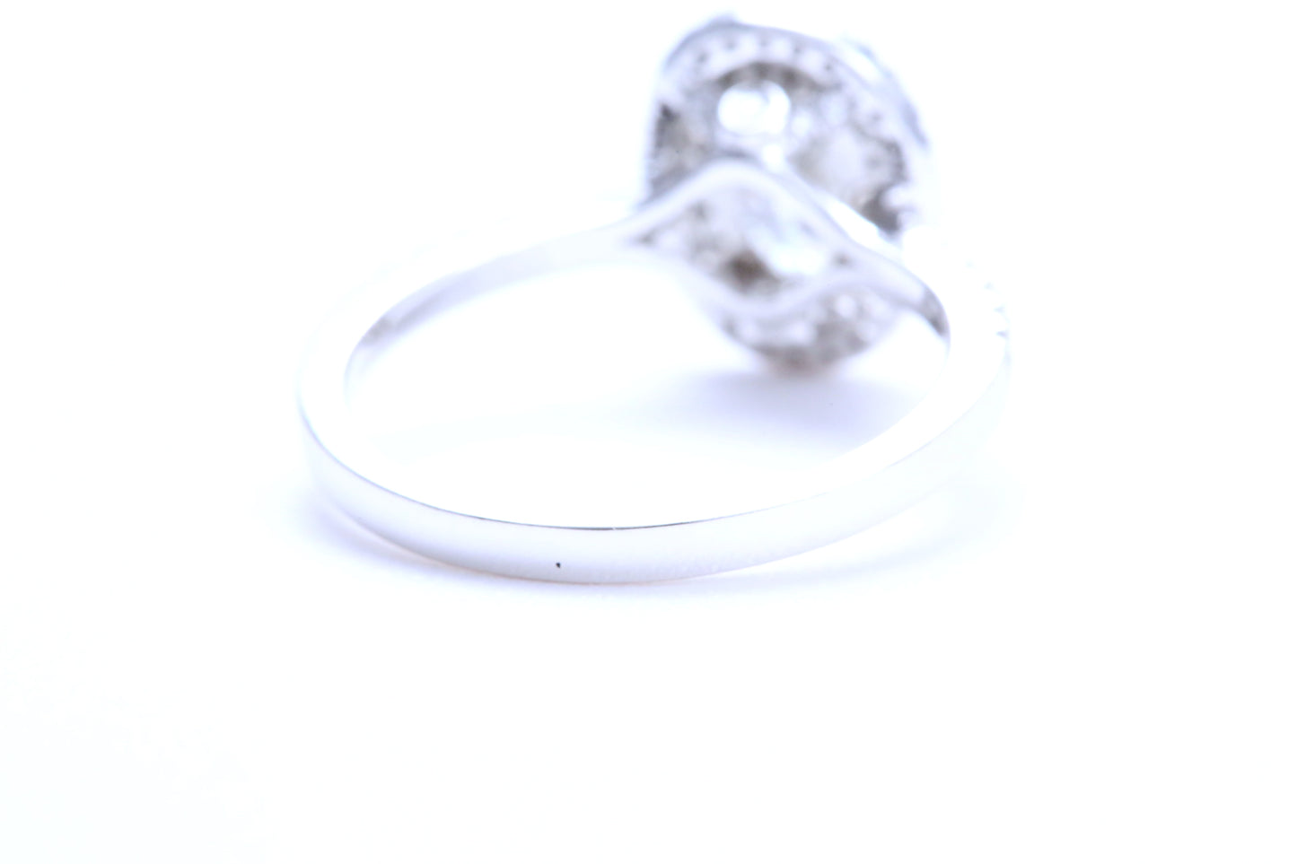 3/4 Carat Oval Shaped Engagement Ring