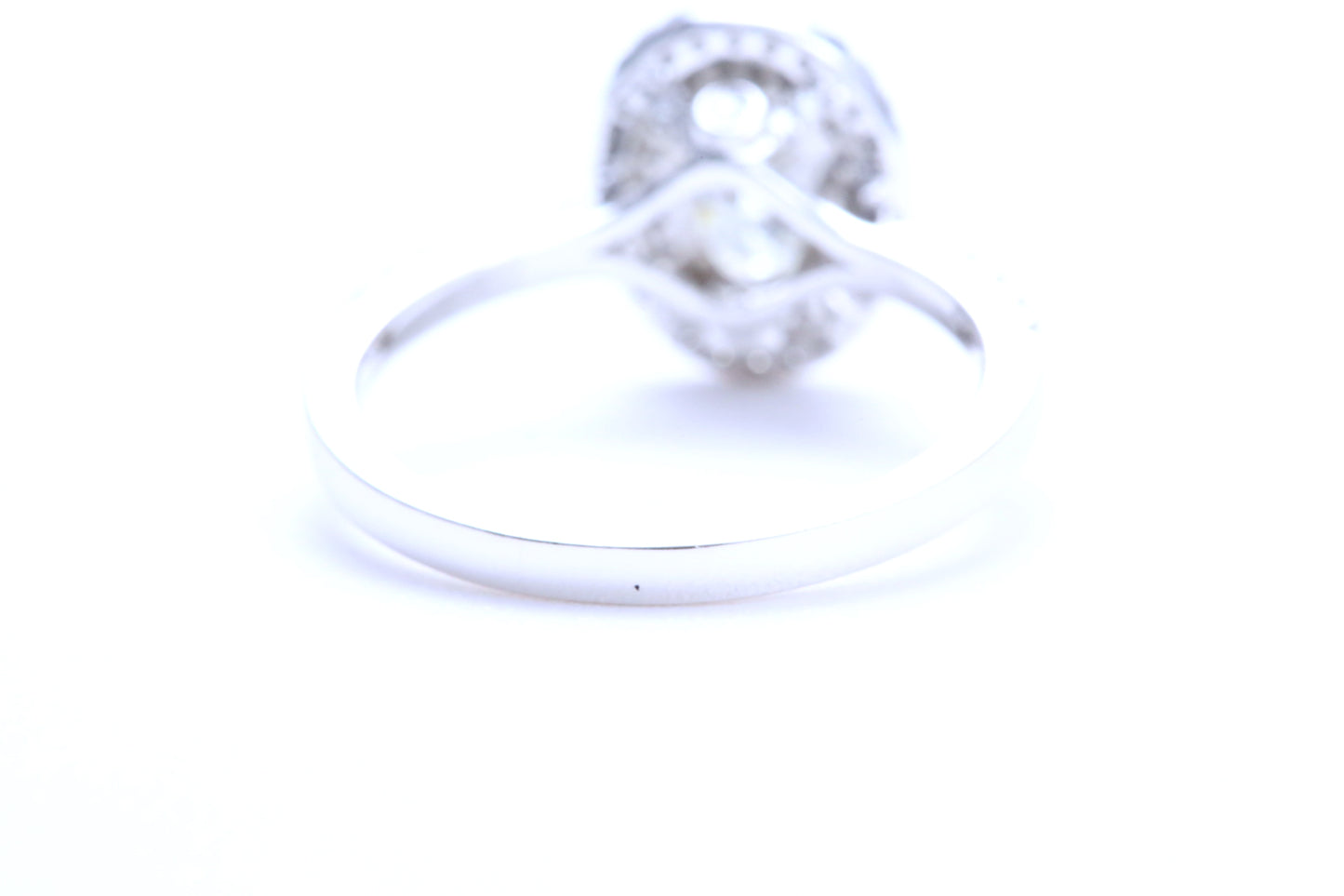 3/4 Carat Oval Shaped Engagement Ring