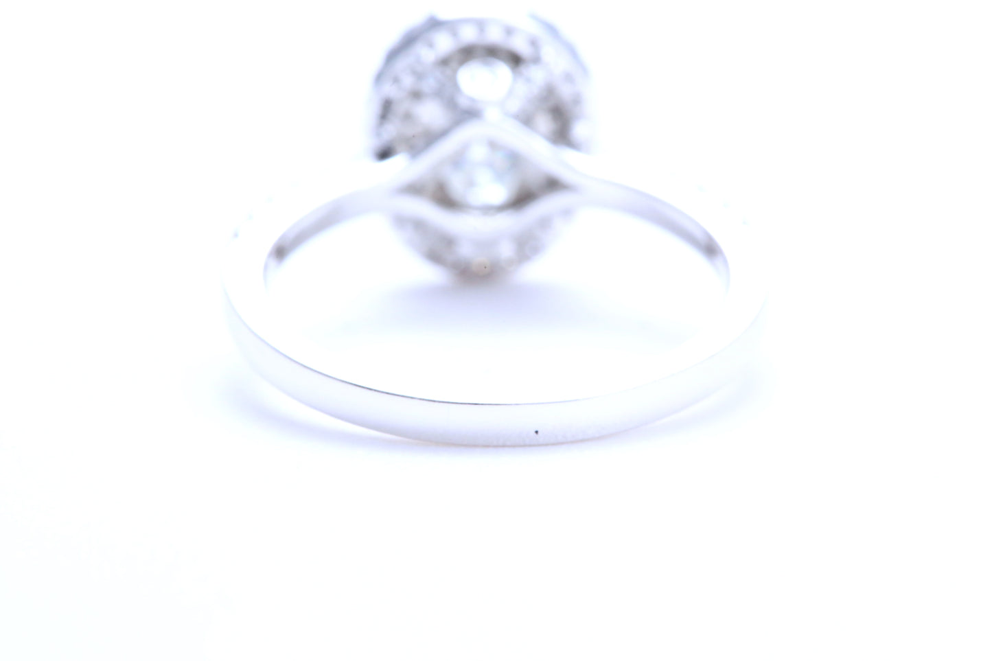 3/4 Carat Oval Shaped Engagement Ring