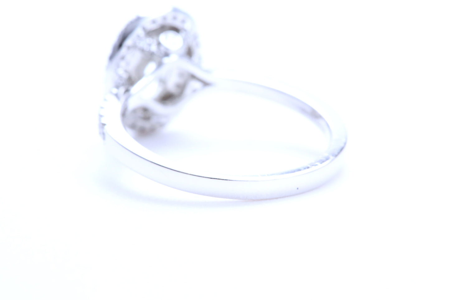 3/4 Carat Oval Shaped Engagement Ring