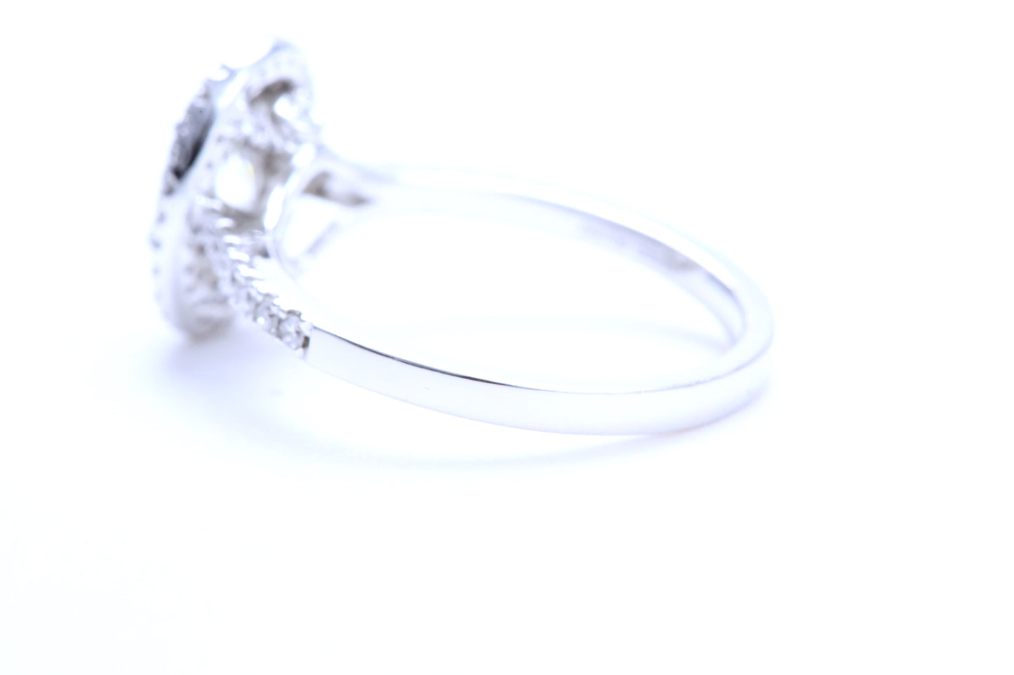 3/4 Carat Oval Shaped Engagement Ring