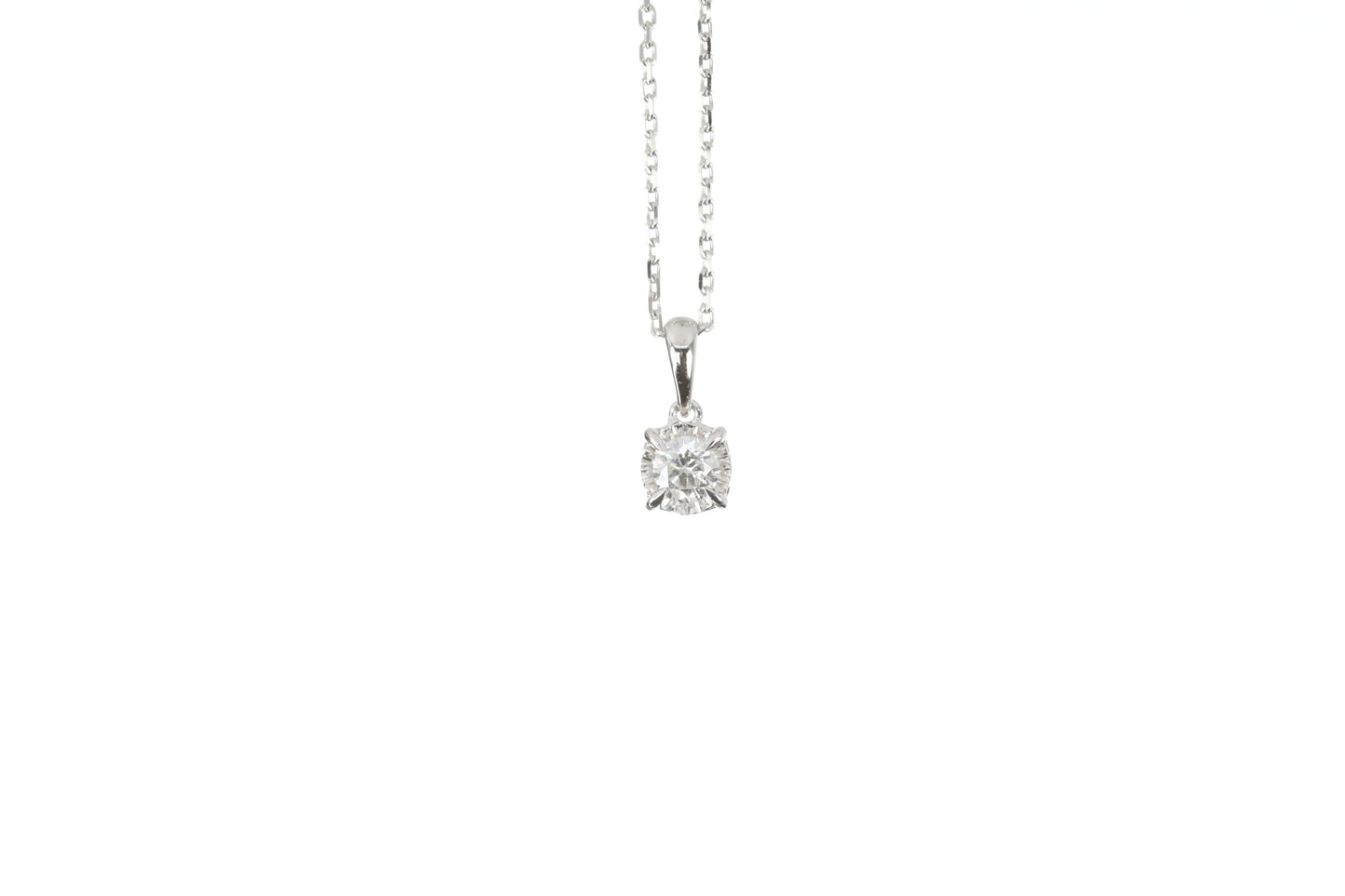 Solitaire Diamond Pendant