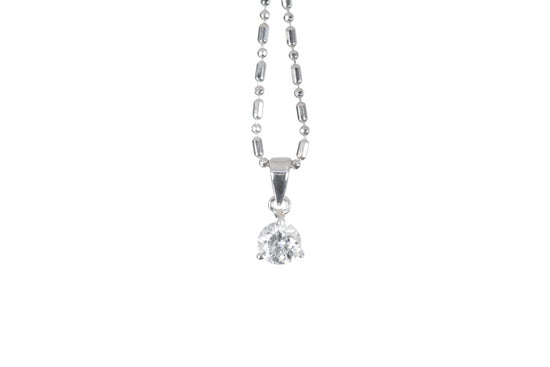 Diamond Solitaire Pendant