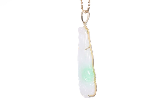 Jadeite Guan Yin Pendant