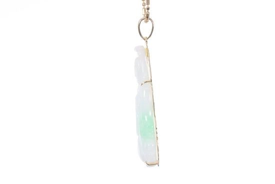 Jadeite Guan Yin Pendant