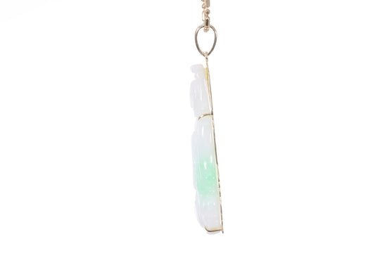 Jadeite Guan Yin Pendant