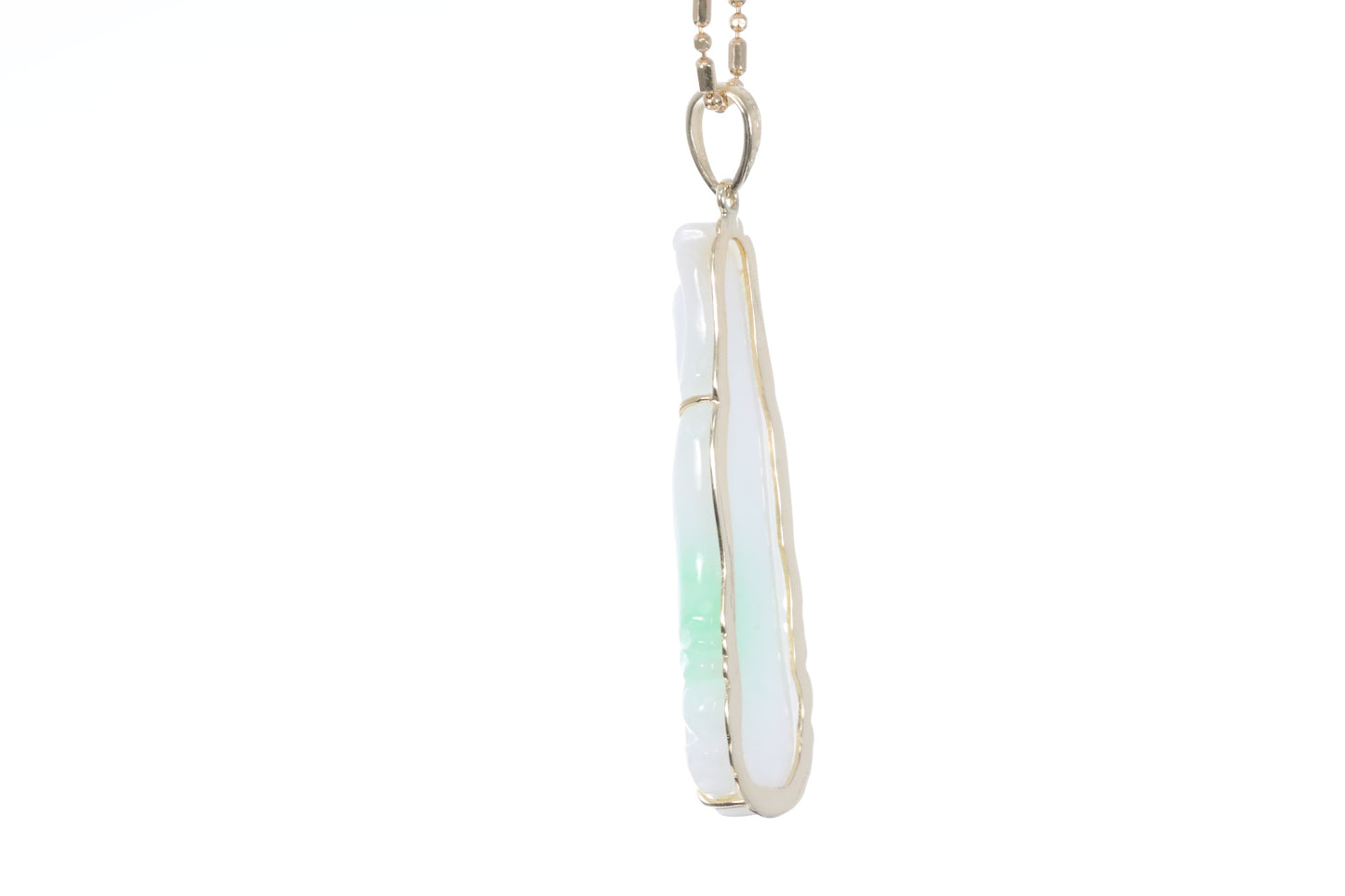 Jadeite Guan Yin Pendant