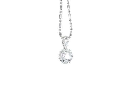 Halo Diamond Pendant