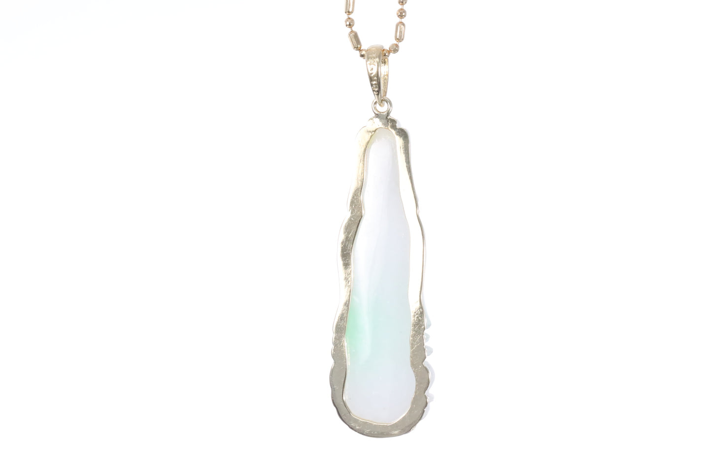 Jadeite Guan Yin Pendant