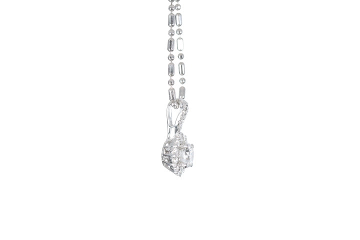 Halo Diamond Pendant