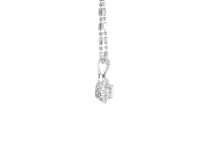 Halo Diamond Pendant