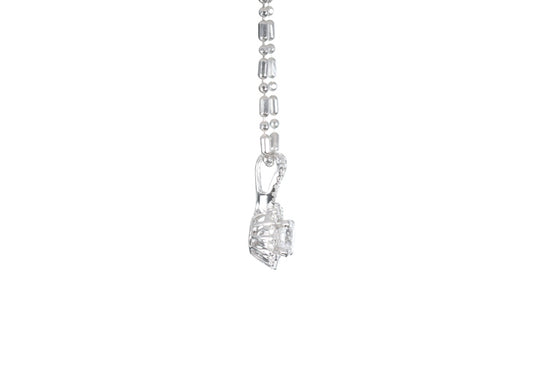 Halo Diamond Pendant