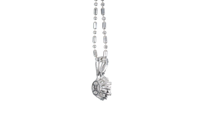 Halo Diamond Pendant
