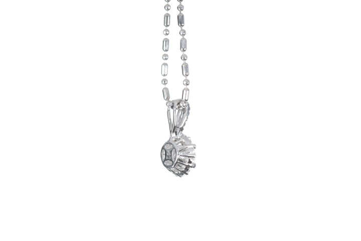 Halo Diamond Pendant