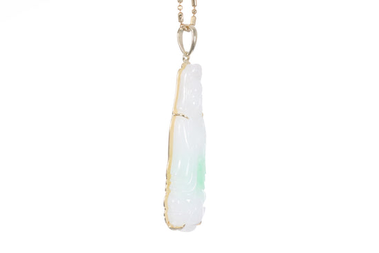 Jadeite Guan Yin Pendant